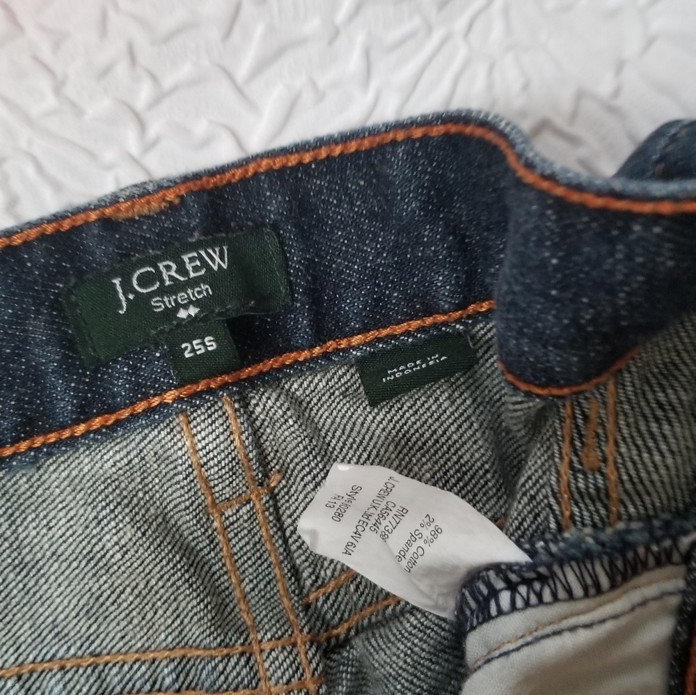 J.Crew Matchstick Dark Denim Stretch Jeans - Picture 4 of 7